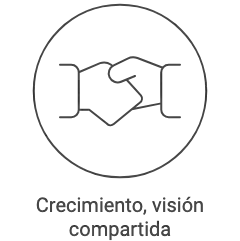 Crecimiento, imagen de manos